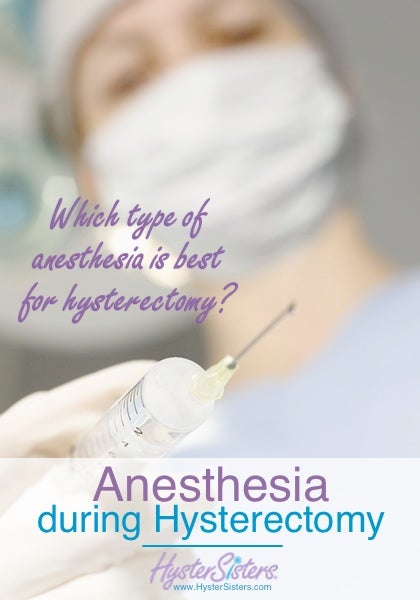 Anesthesia during Hysterectomy