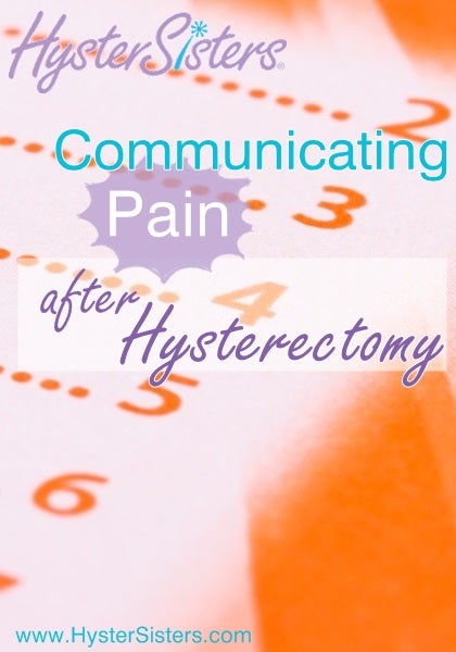 Communicating Pain After Hysterectomy
