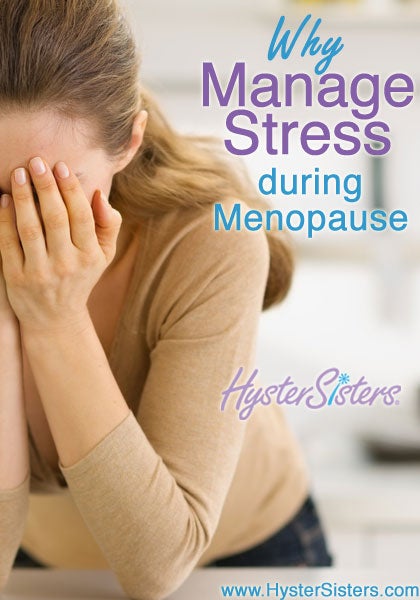 Manage stress during menopause
