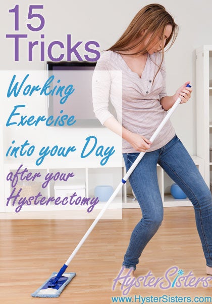 Tips for exercise after hysterectomy