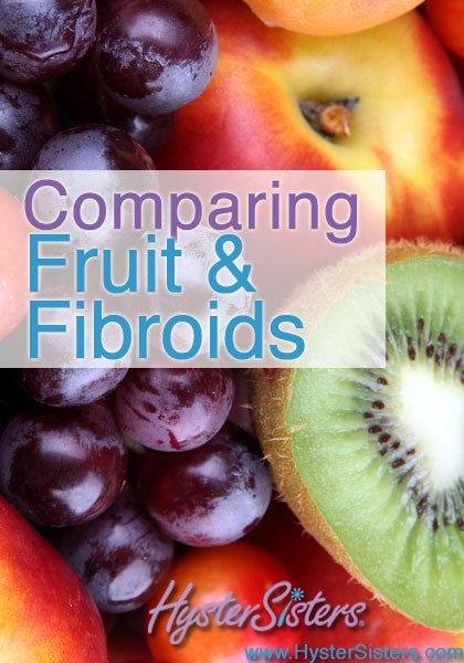 Fibroid Size Chart Fruit