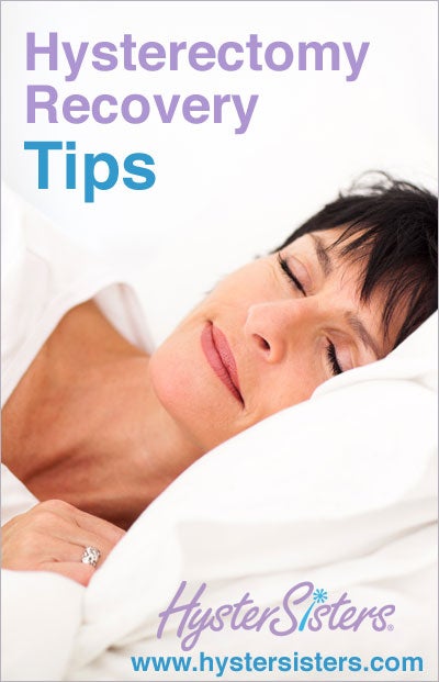 Tips for hysterectomy recovery